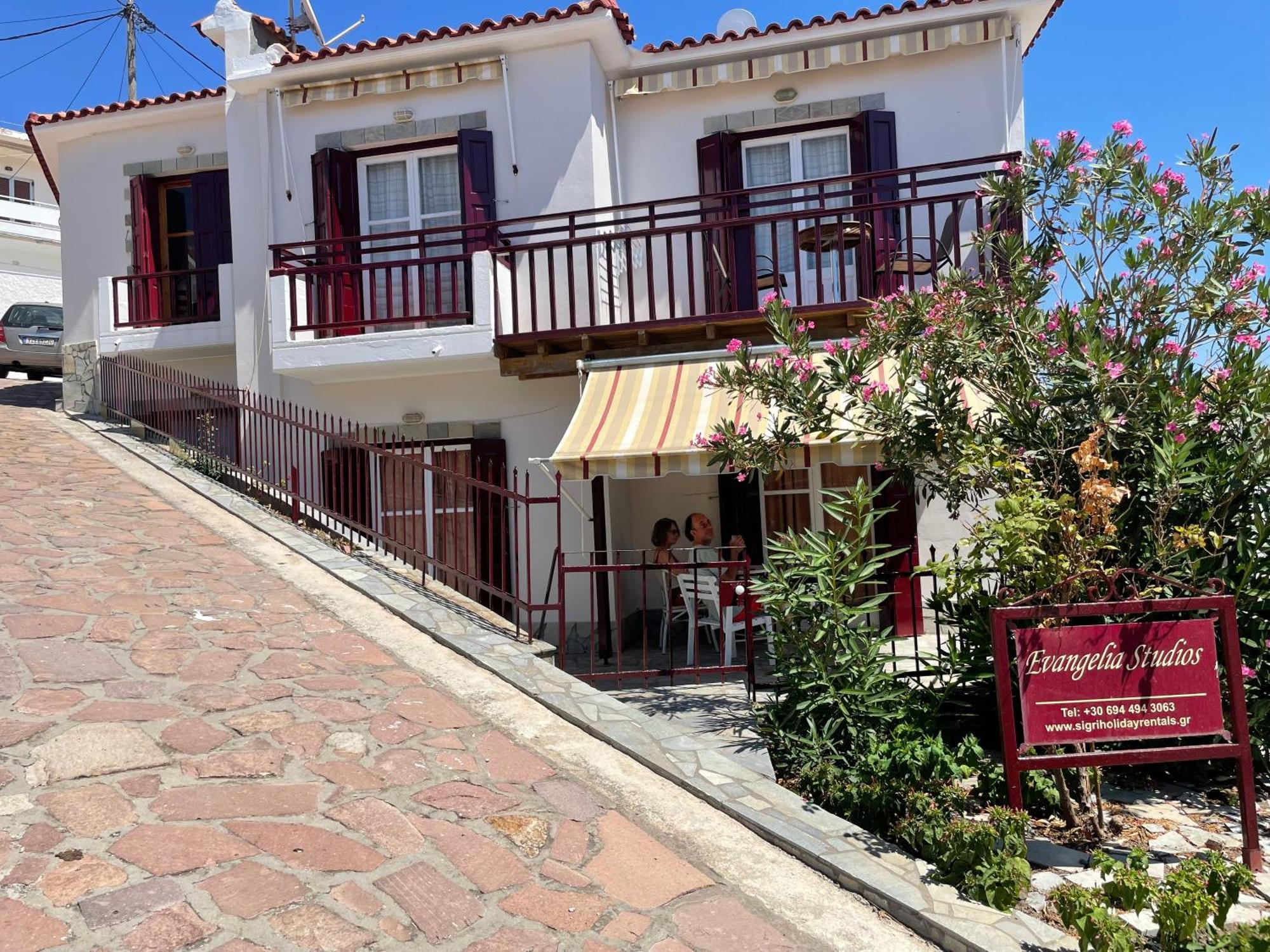 Evangelia Studios Sígrion Exterior foto